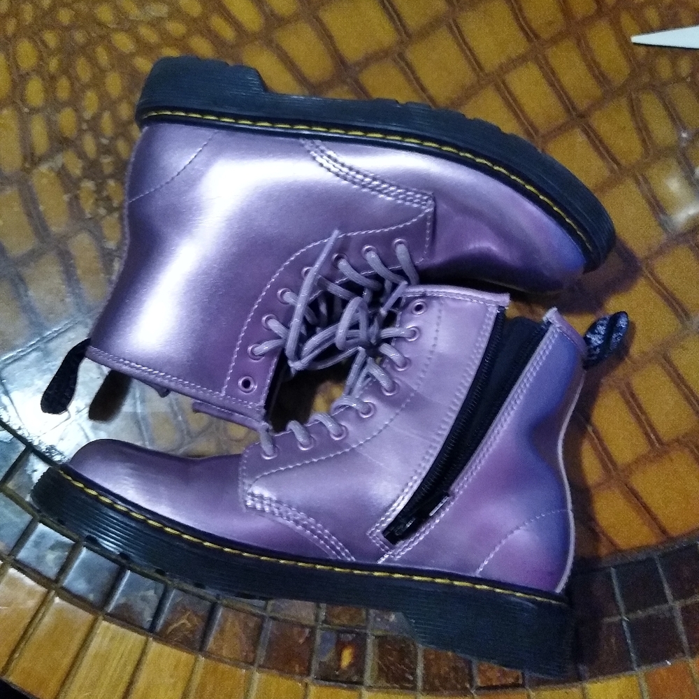 Purple Dr. Martens